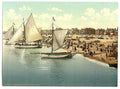 Yachts starting Yarmouth Vintage A4 Photo Print