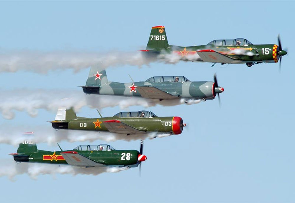 Yakovlev Yak52 Basic Trainer 2 A4 Photo Print