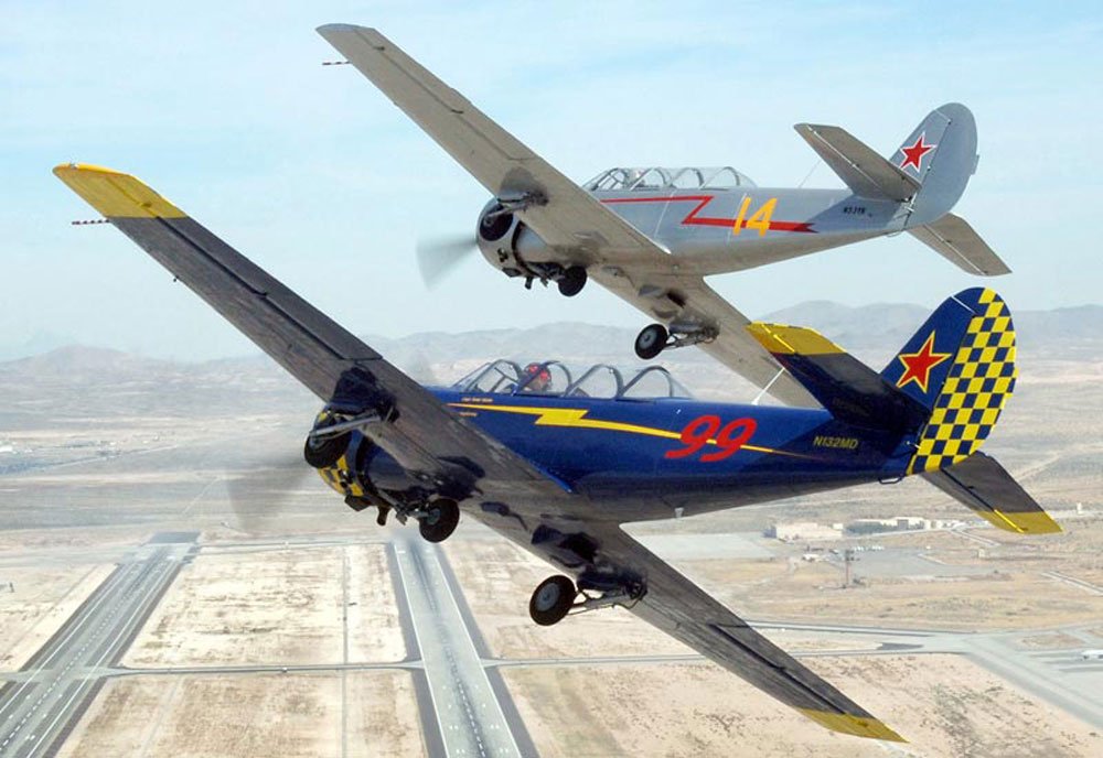 Yakovlev Yak52 Basic Trainer 4 A4 Photo Print