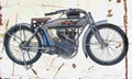 Yale Twin 1913 Aged Vintage A4 Photo Print