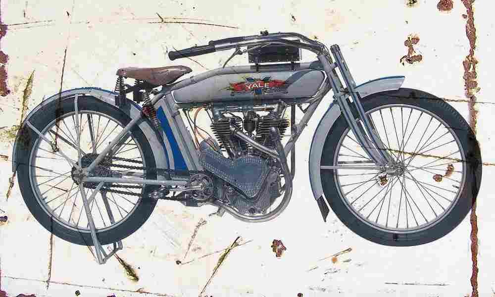 Yale Twin 1913 Aged Vintage A4 Photo Print