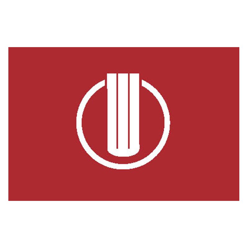 Yamaga City Flag N2660 A4 Photo Print