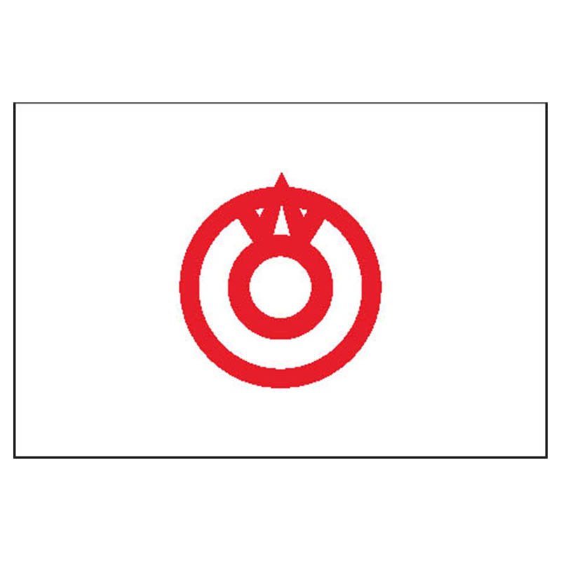 Yamaguchi City Flag N2683 A4 Photo Print