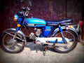 Yamaha 100 100 2 motorbike A4 Photo Print