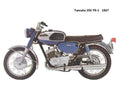 Yamaha 350YR1 1967 motorbike A4 Photo Print