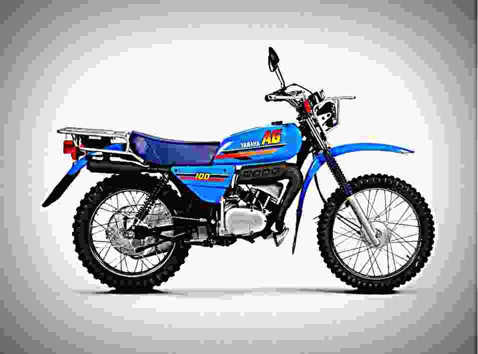 Yamaha AG125 2018 4 motorbike A4 Photo Print