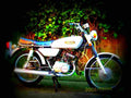 Yamaha AS 3 1971 5 motorbike A4 Photo Print