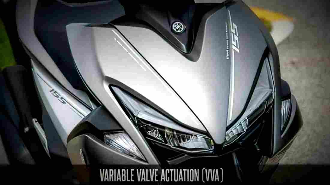 Yamaha Aerox 155VVA 2018 4 motorbike A4 Photo Print