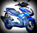 Yamaha Aerox 4 2018 1 motorbike A4 Photo Print