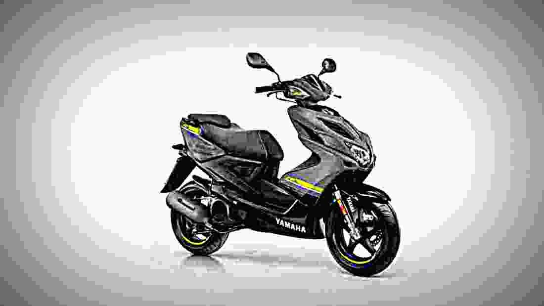 Yamaha Aerox 4 2018 3 motorbike A4 Photo Print