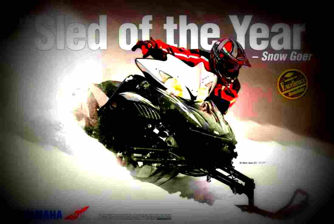 Yamaha Apex GT Apex GT 4 motorbike A4 Photo Print