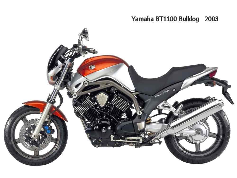 Yamaha BT1100 Bulldog 2003 motorbike A4 Photo Print