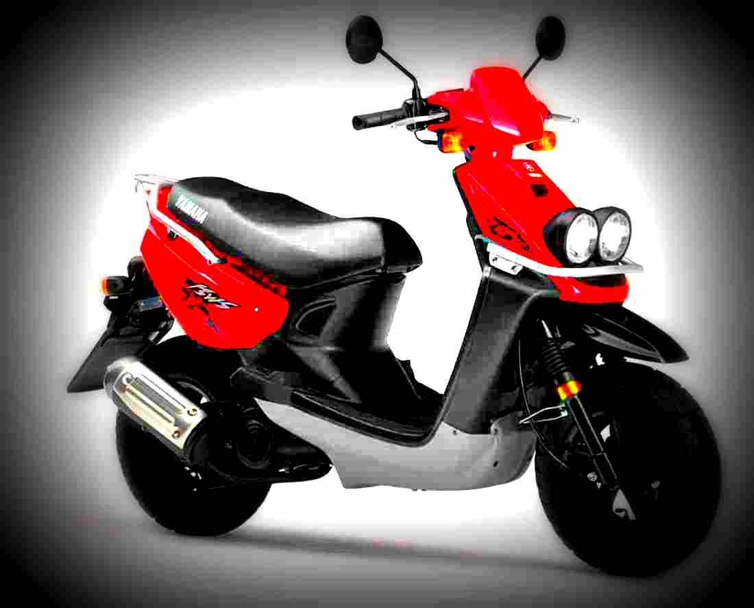 Yamaha BWS 100 BWS 100 6 motorbike A4 Photo Print