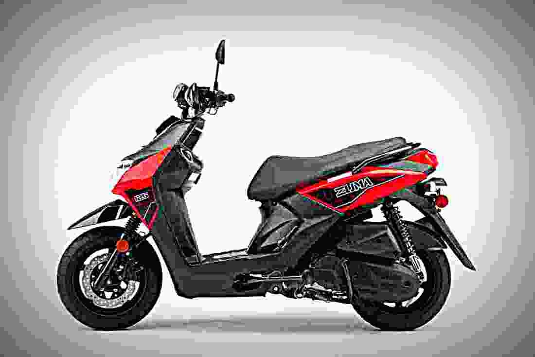 Yamaha BWS 125 2018 1 motorbike A4 Photo Print