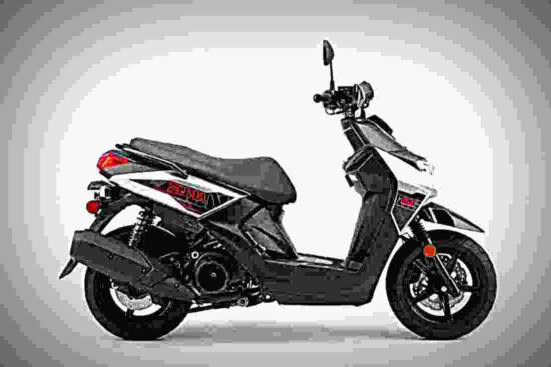 Yamaha BWS 125 2018 2 motorbike A4 Photo Print