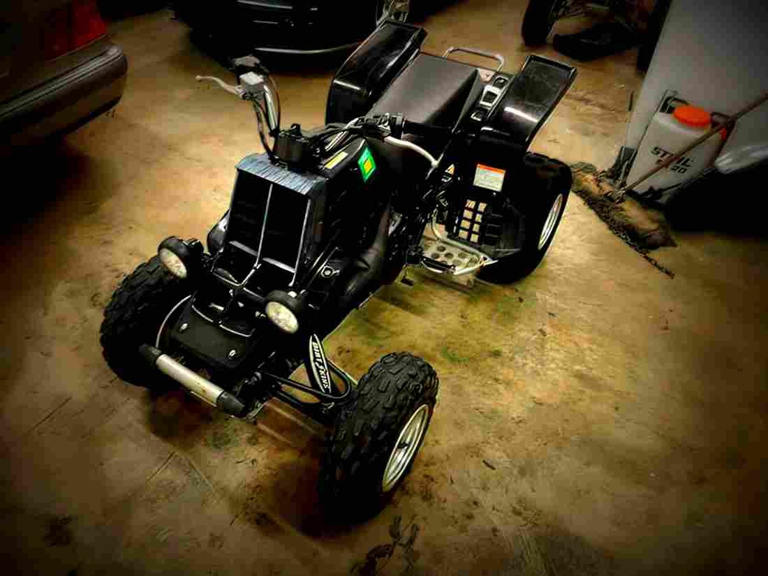 Yamaha Banshee 350 2005 1 motorbike A4 Photo Print