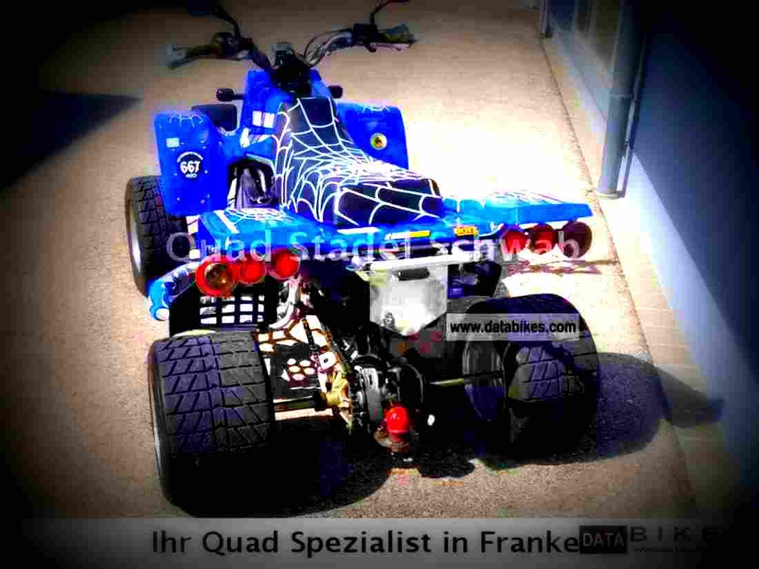 Yamaha Banshee 350 2005 2 motorbike A4 Photo Print