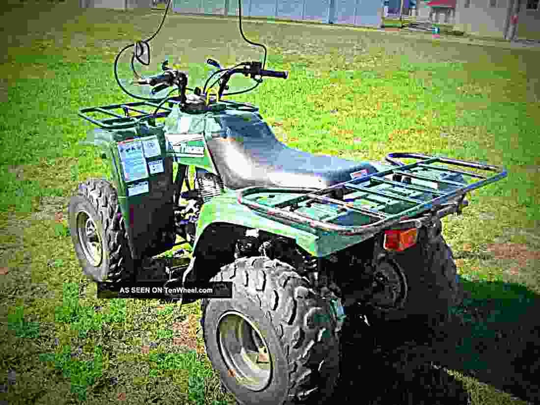 Yamaha BearTracker 2000 1 motorbike A4 Photo Print