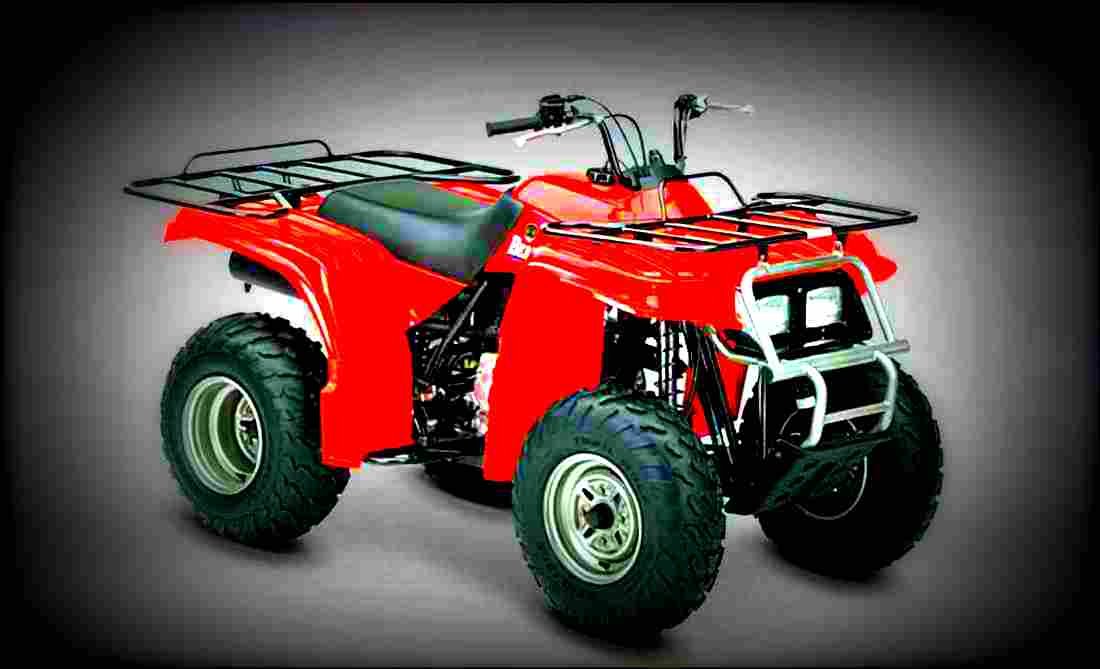 Yamaha BearTracker 2000 2 motorbike A4 Photo Print