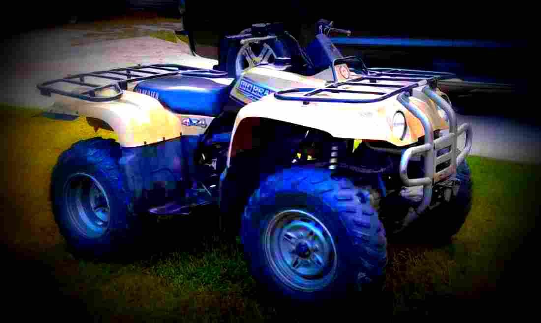 Yamaha Big Bear 400 4x4 2000 5 motorbike A4 Photo Print