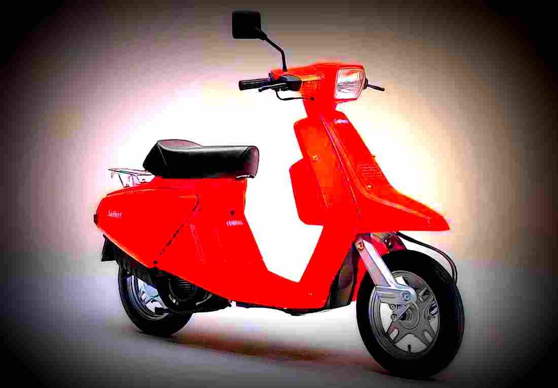 Yamaha Bobby 50cc 2 motorbike A4 Photo Print