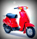 Yamaha Bobby 50cc 4 motorbike A4 Photo Print