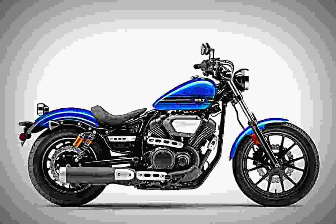 Yamaha Bolt 2018 3 motorbike A4 Photo Print