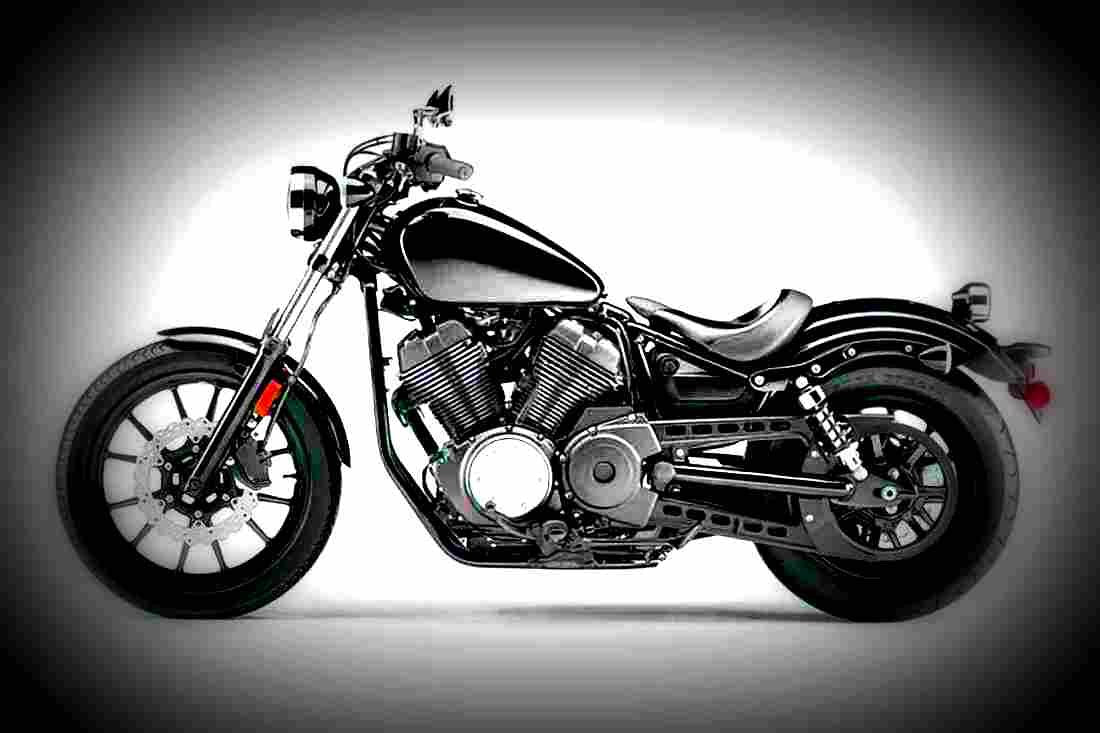 Yamaha Bolt 942cc 1 motorbike A4 Photo Print