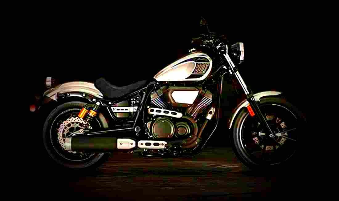 Yamaha Bolt R Spec 2017 3 motorbike A4 Photo Print
