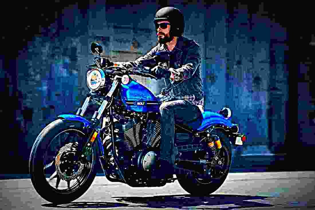 Yamaha Bolt R Spec 2018 4 motorbike A4 Photo Print