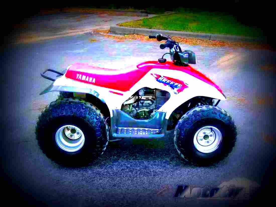 Yamaha Breeze 125 2000 1 motorbike A4 Photo Print