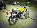 Yamaha Bronco Bronco 5 motorbike A4 Photo Print