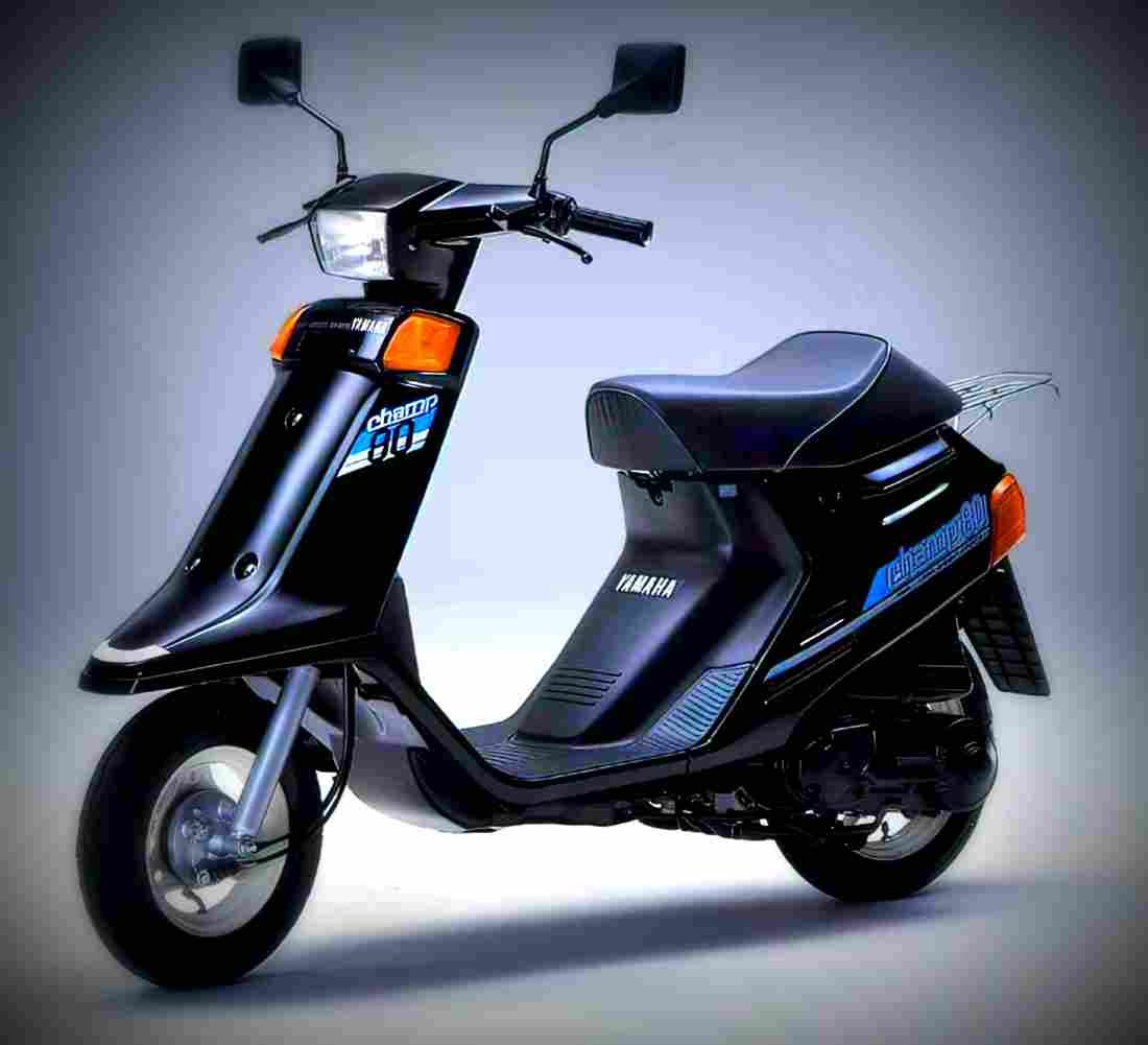 Yamaha Champ 1986 1 motorbike A4 Photo Print