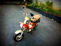 Yamaha Chappy LB50 50cc 3 motorbike A4 Photo Print