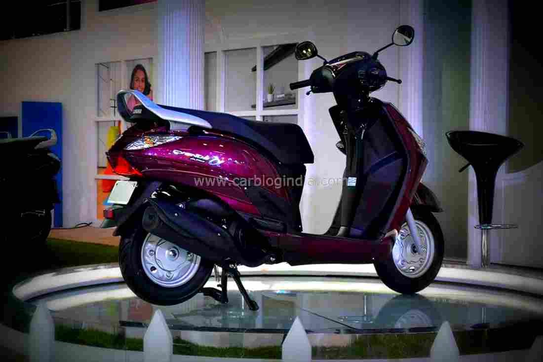 Yamaha Cygnus Alpha 2018 2 motorbike A4 Photo Print