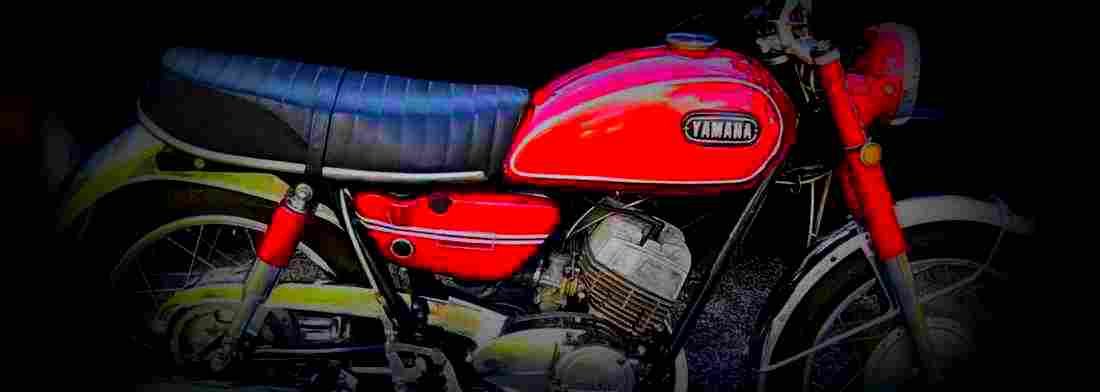 Yamaha DS 6 1970 1 797x284 motorbike A4 Photo Print
