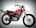 Yamaha DT 125 1973 1 motorbike A4 Photo Print