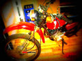 Yamaha DT 125 E 1977 2 motorbike A4 Photo Print