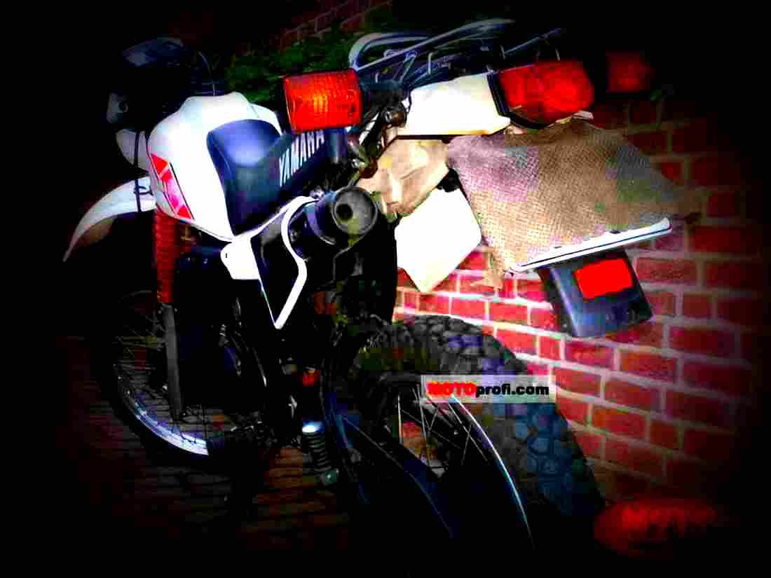 Yamaha DT 125 LC 1983 1 motorbike A4 Photo Print