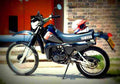 Yamaha DT 125 LC 1983 6 motorbike A4 Photo Print