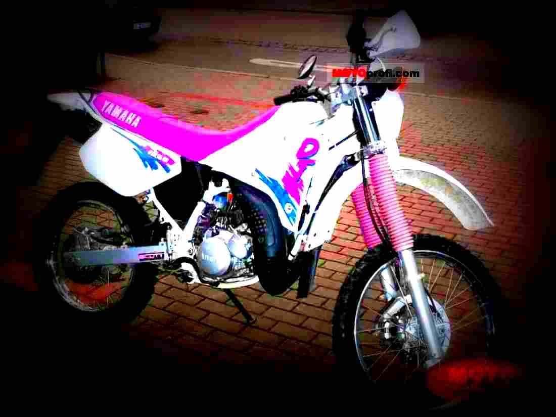 Yamaha DT 125 R 1992 3 motorbike A4 Photo Print