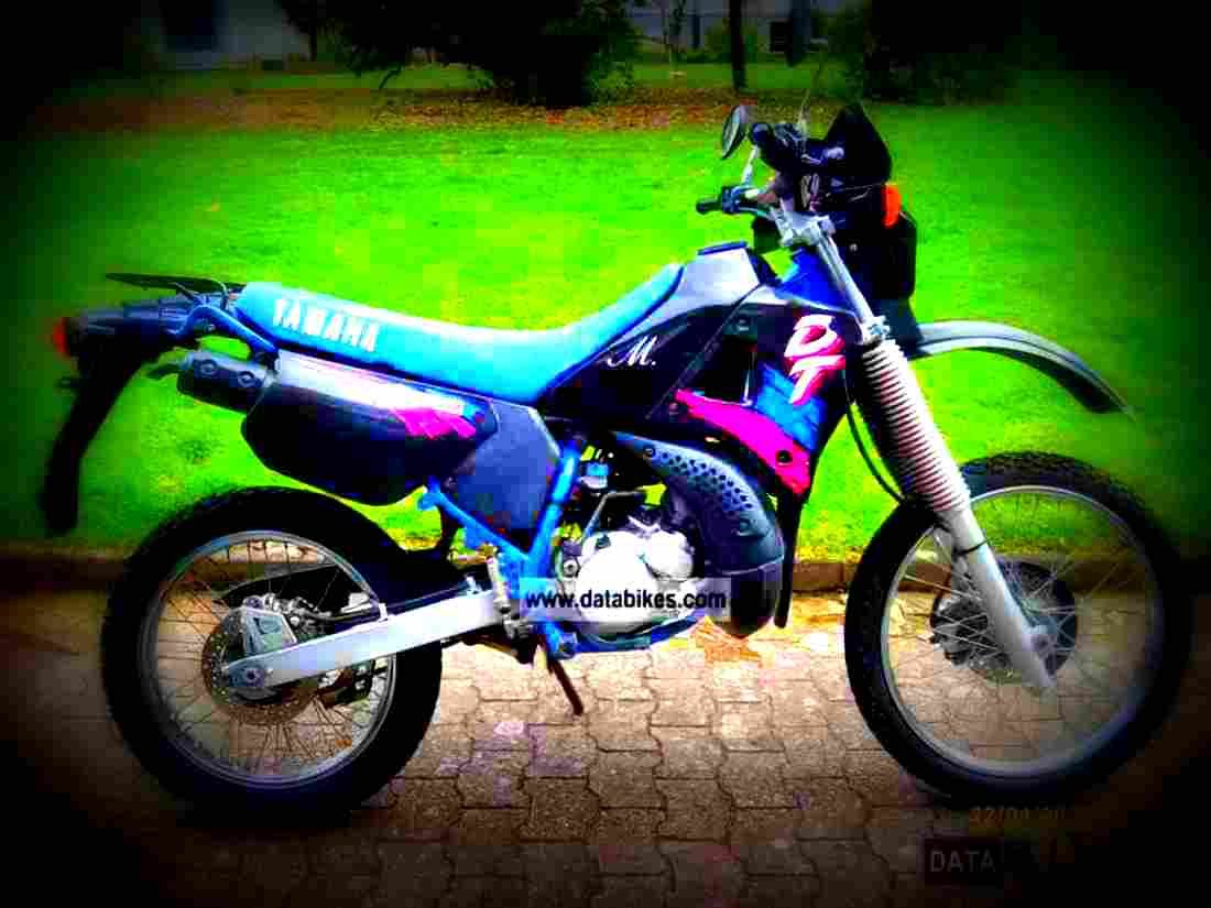 Yamaha DT 125 R 1992 5 motorbike A4 Photo Print