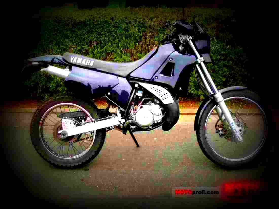 Yamaha DT 125 R 1997 1 motorbike A4 Photo Print