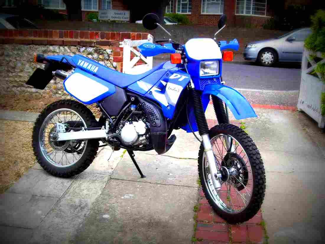 Yamaha DT 125 R 2000 6 motorbike A4 Photo Print