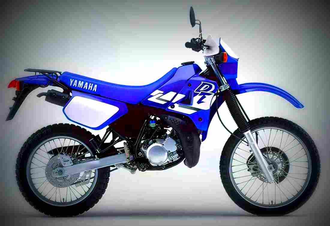 Yamaha DT 125 R 2001 3 motorbike A4 Photo Print
