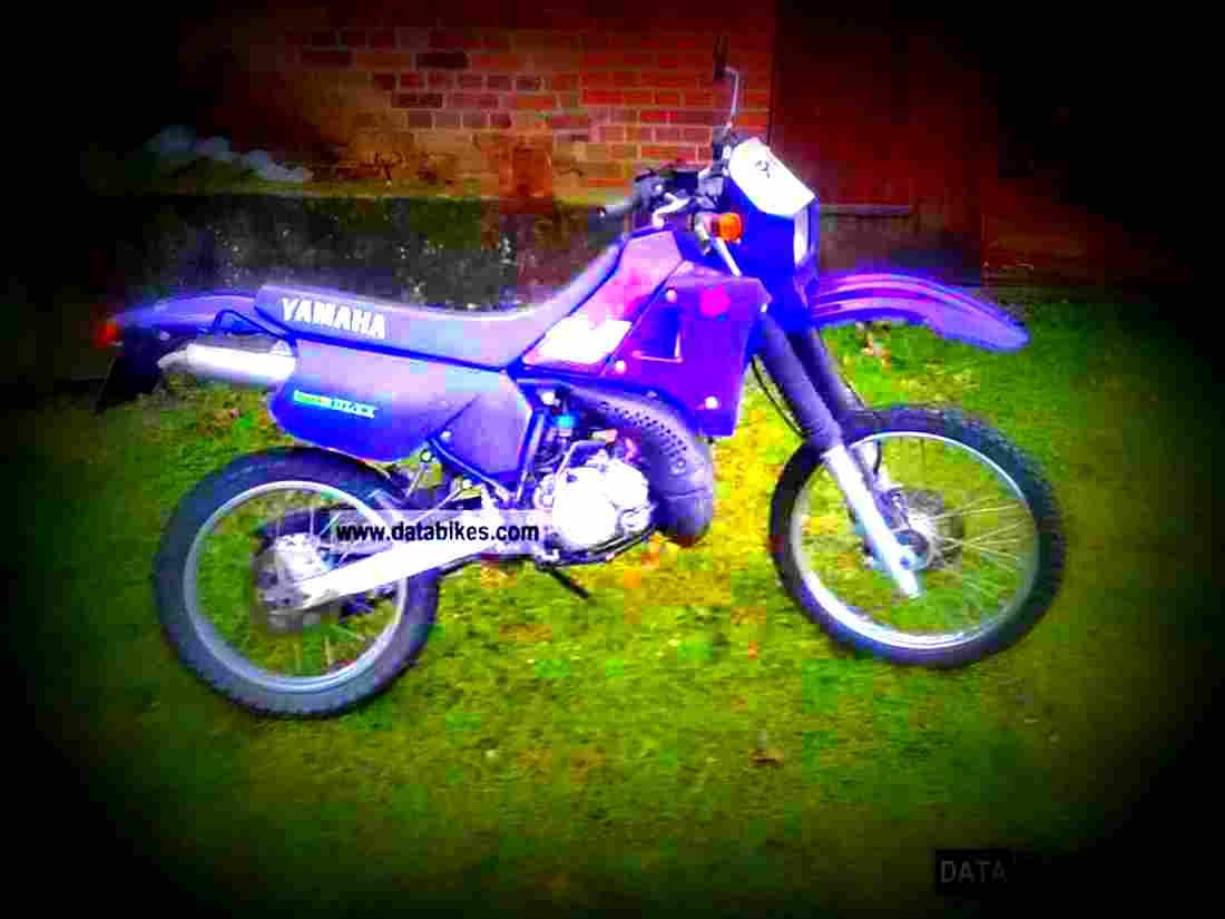 Yamaha DT 125 R 2001 4 motorbike A4 Photo Print