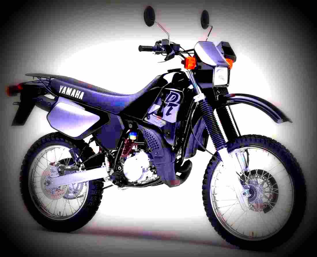 Yamaha DT 125 R 2001 5 motorbike A4 Photo Print