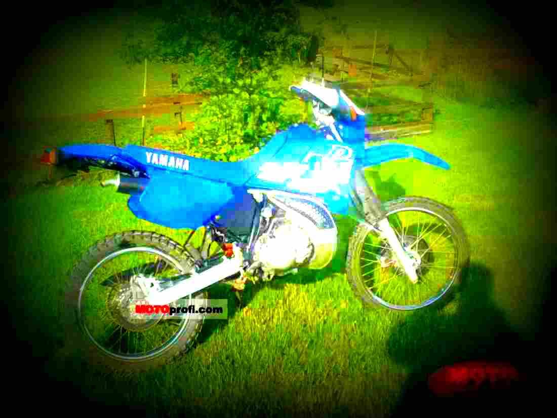 Yamaha DT 125 R 2002 5 motorbike A4 Photo Print