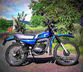 Yamaha DT 175 1975 2 motorbike A4 Photo Print