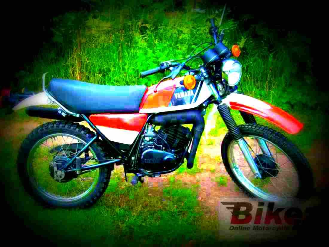 Yamaha DT 175 MX 1978 4 motorbike A4 Photo Print